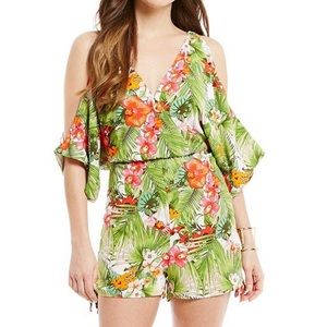 🌴🌺 TROPICAL GIANNI BINI ROMPER 🌴🌺